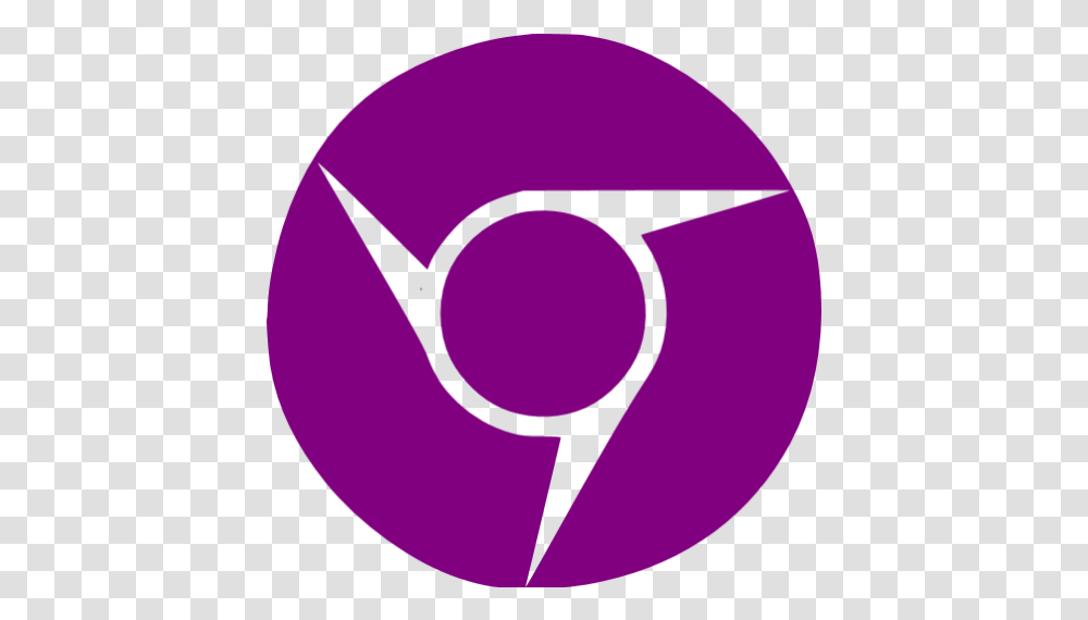 Purple Chrome Icon Free Purple Browser Icons Black Chrome Icon, Logo, Symbol, Trademark, Helmet Transparent Png