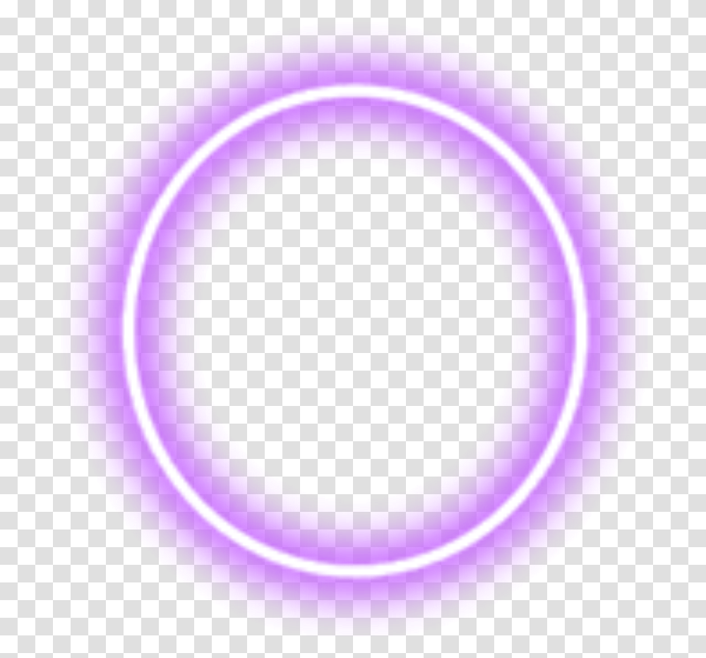Purple Circle Circle Purple Tumblr Lights Light Purple Glow Circle, Text, Frisbee, Toy, Moon Transparent Png