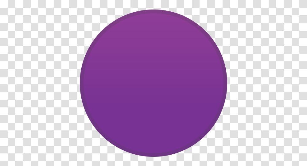 Purple Circle Emoji Circle, Sphere, Balloon Transparent Png