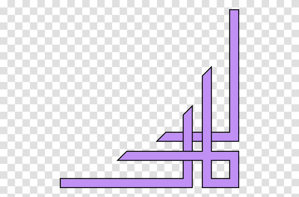 Purple Clipart Corner Purple Corner Border, Text, Symbol, Outdoors, Logo Transparent Png