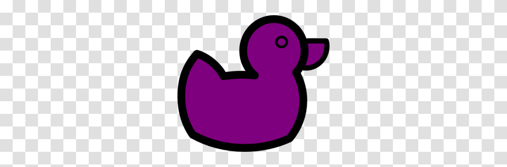 Purple Clipart Duck, Bird, Animal, Silhouette, Waterfowl Transparent Png