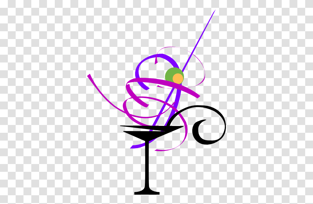 Purple Clipart Martini Glass, Light Transparent Png