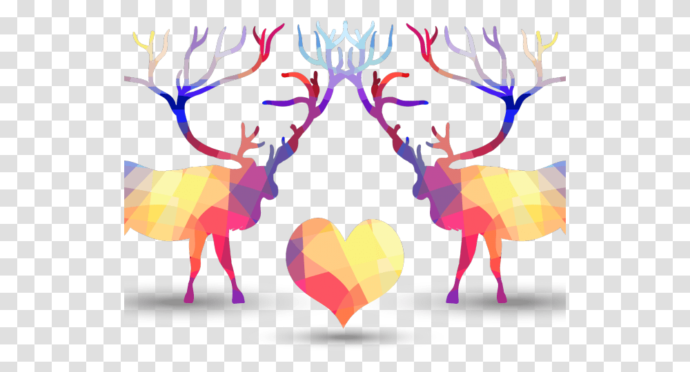 Purple Clipart Reindeer, Animal, Bird, Flamingo Transparent Png