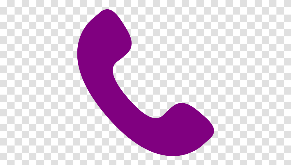 Purple Clipart Telephone Phone Icon Purple 512x512 Telefono Logo Black, Text, Label, Heart, Cushion Transparent Png