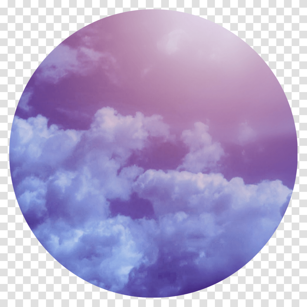 Purple Clouds Background Purple Clouds Circle, Moon, Outer Space, Night, Astronomy Transparent Png