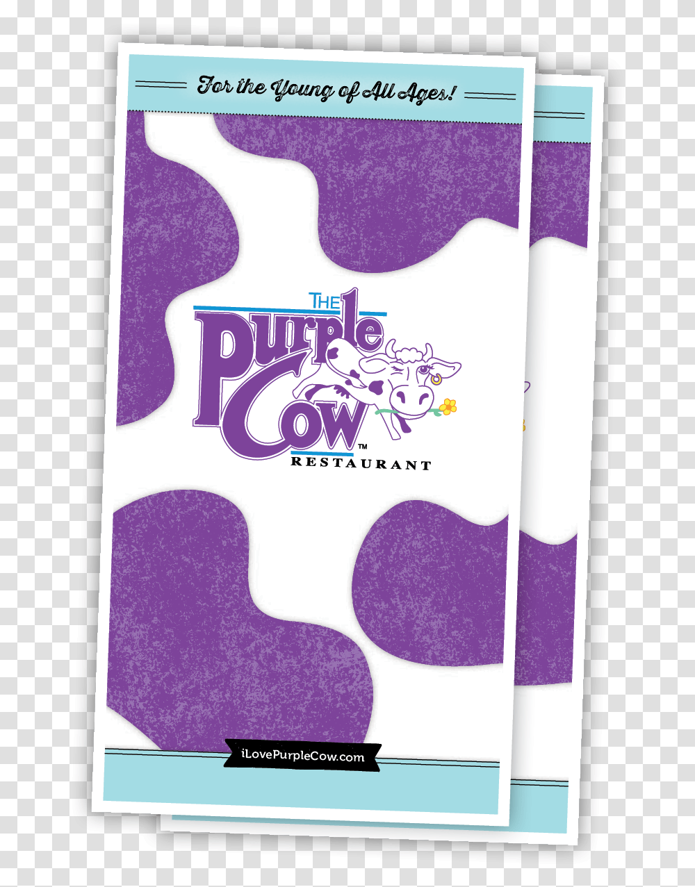 Purple Cow Purple Cow Restaurant, Sponge, Poster, Advertisement, Rubber Eraser Transparent Png