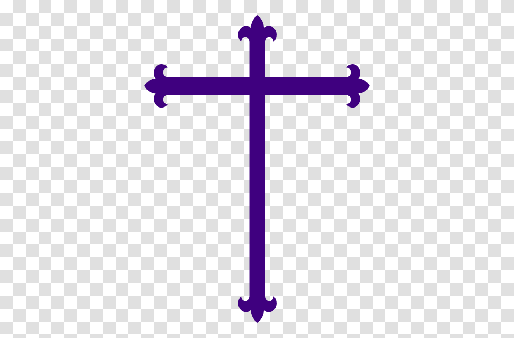 Purple Cross Clipart, Crucifix Transparent Png