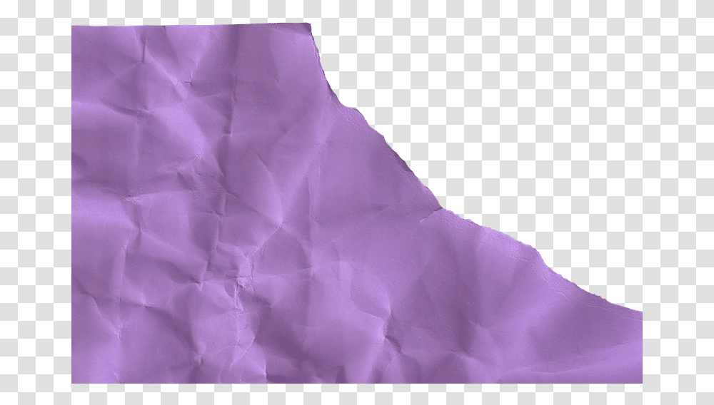 Purple Crumpled Construction Paper With One Ripped Edge Quilt, Towel, Paper Towel, Tissue, Toilet Paper Transparent Png