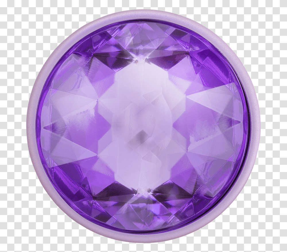 Purple Crystal Disco Crystal Orchid Popsocket, Diamond, Gemstone, Jewelry, Accessories Transparent Png