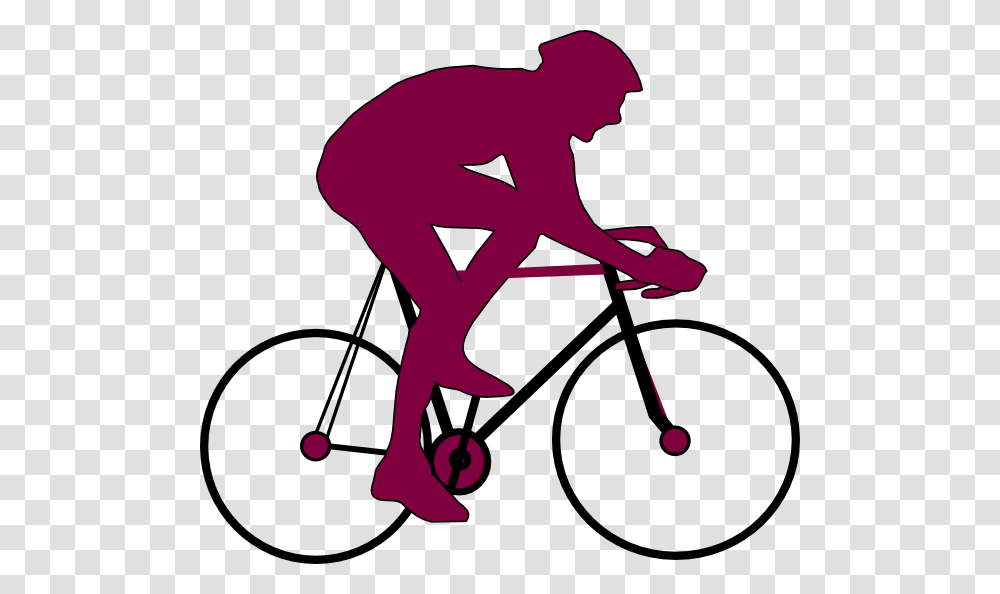 Purple Cyclist Icon Clip Art, Bicycle, Vehicle, Transportation, Bike Transparent Png