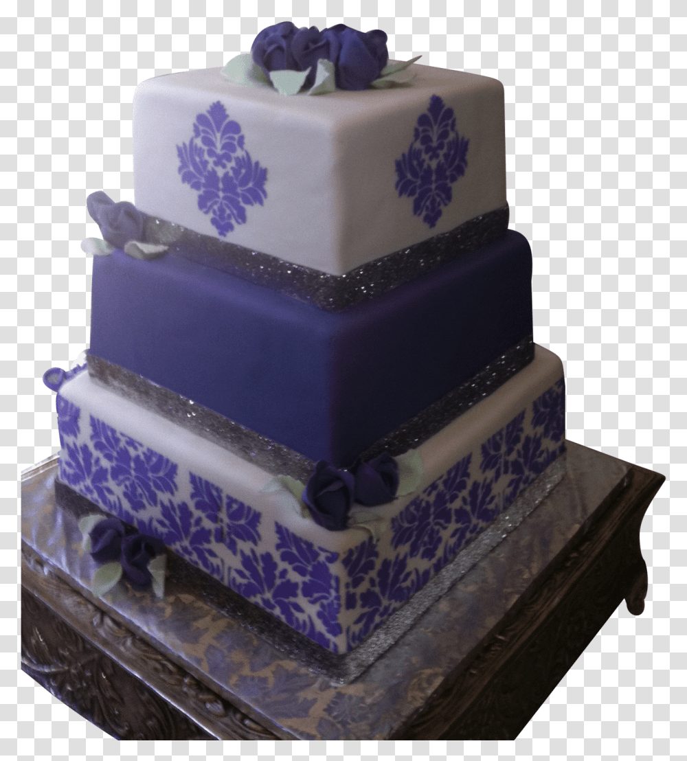 Purple Dazzle Wedding Cake Cake Decorating, Dessert, Food, Apparel Transparent Png