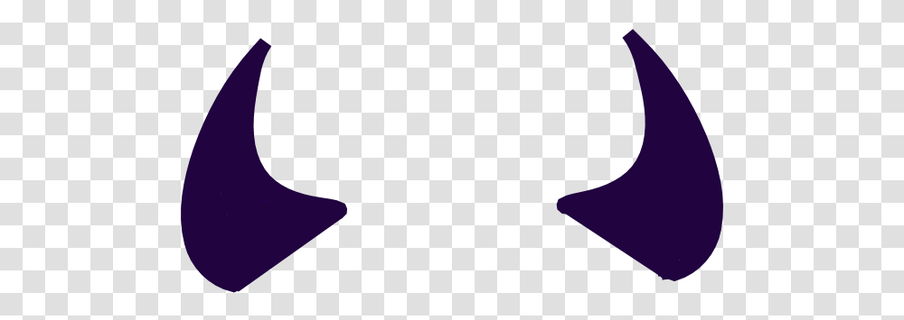 Purple Devil Horns Clip Art, Apparel, Face Transparent Png