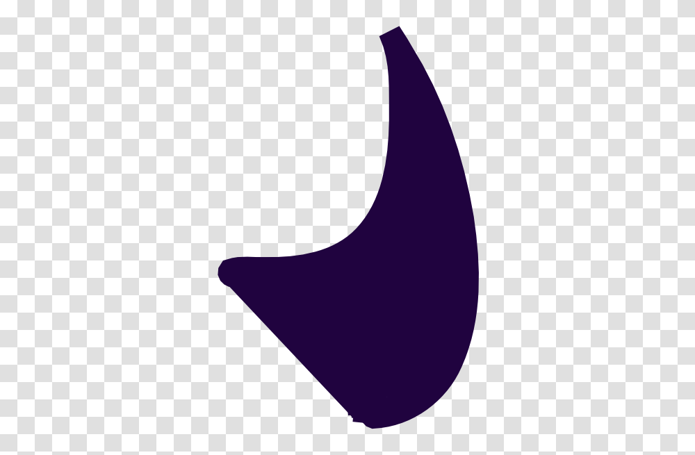 Purple Devil Horns Clip Art, Silhouette, Tie, Animal, Furniture Transparent Png