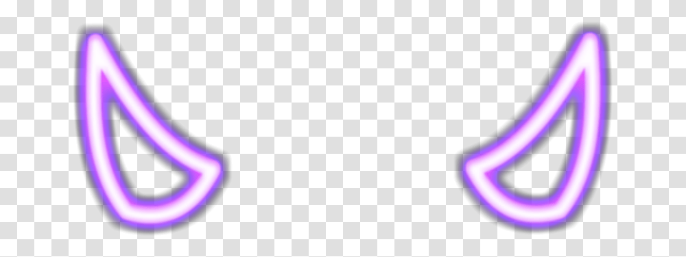 Purple Devil Red Spiral Aesthetic Crown Neon Devil Horns, Gray, World Of Warcraft Transparent Png