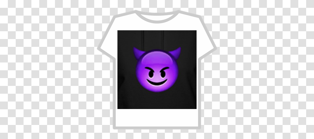 Purple Devilemojishirthoodies Roblox Jacket T Shirt Roblox, Clothing, Apparel, T-Shirt, Cat Transparent Png