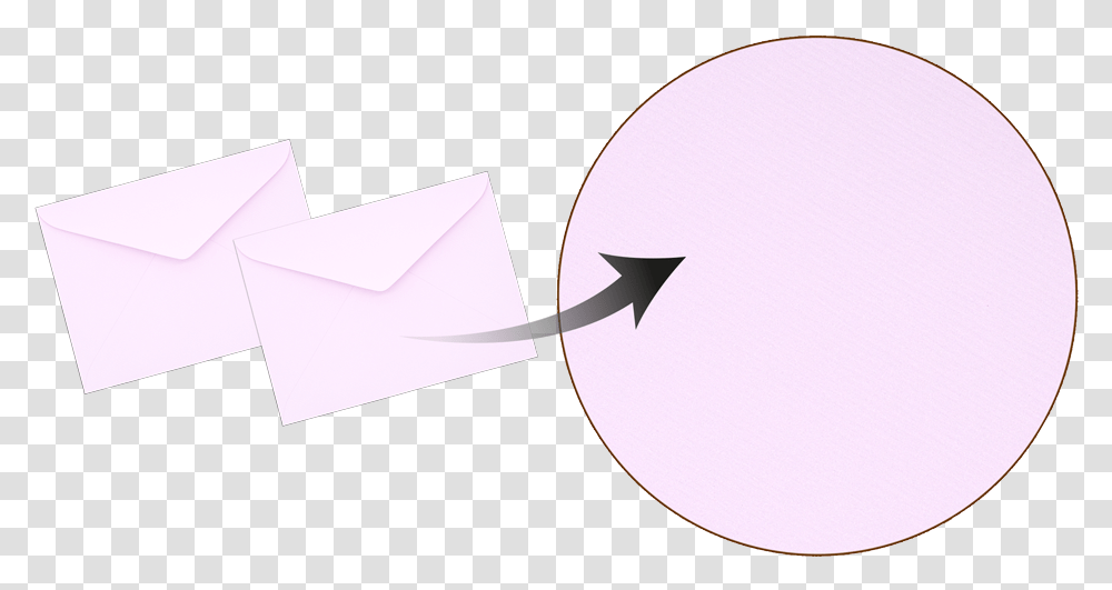 Purple Diamond Circle, Envelope, Mail Transparent Png