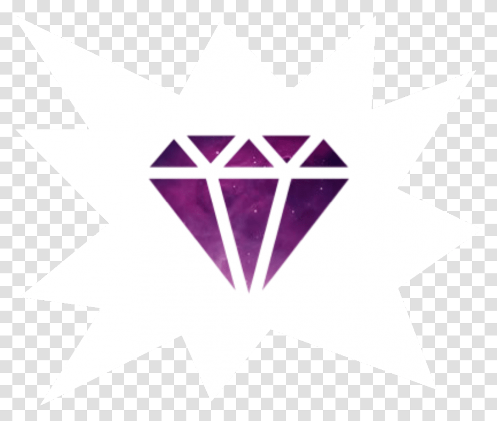 Purple Diamond Engagement Ring Icon, Star Symbol Transparent Png