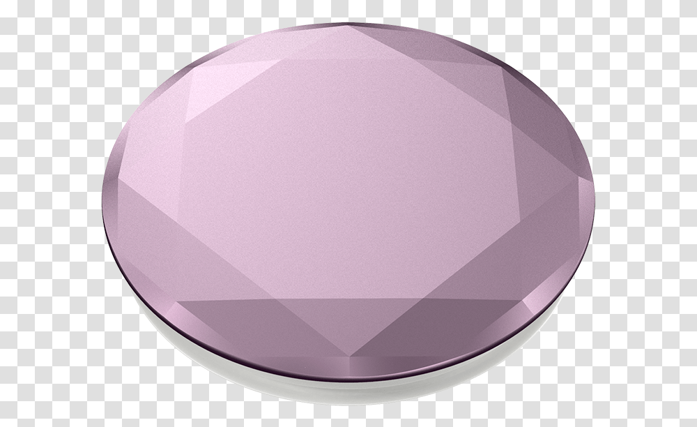 Purple Diamond Popsocket Circle, Sphere, Mouse, Computer, Electronics Transparent Png