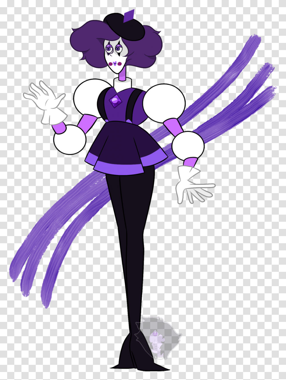 Purple Diamond She's Not Canon To My Storyline I Just, Performer, Lamp, Clown, Magician Transparent Png