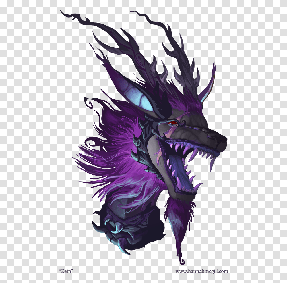 Purple Dragon A Painting Of A Snarly Purple Dragon Illustration Transparent Png