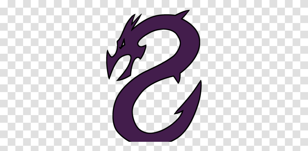 Purple Dragons Tmnt Logo, Symbol, Text, Number, Poster Transparent Png