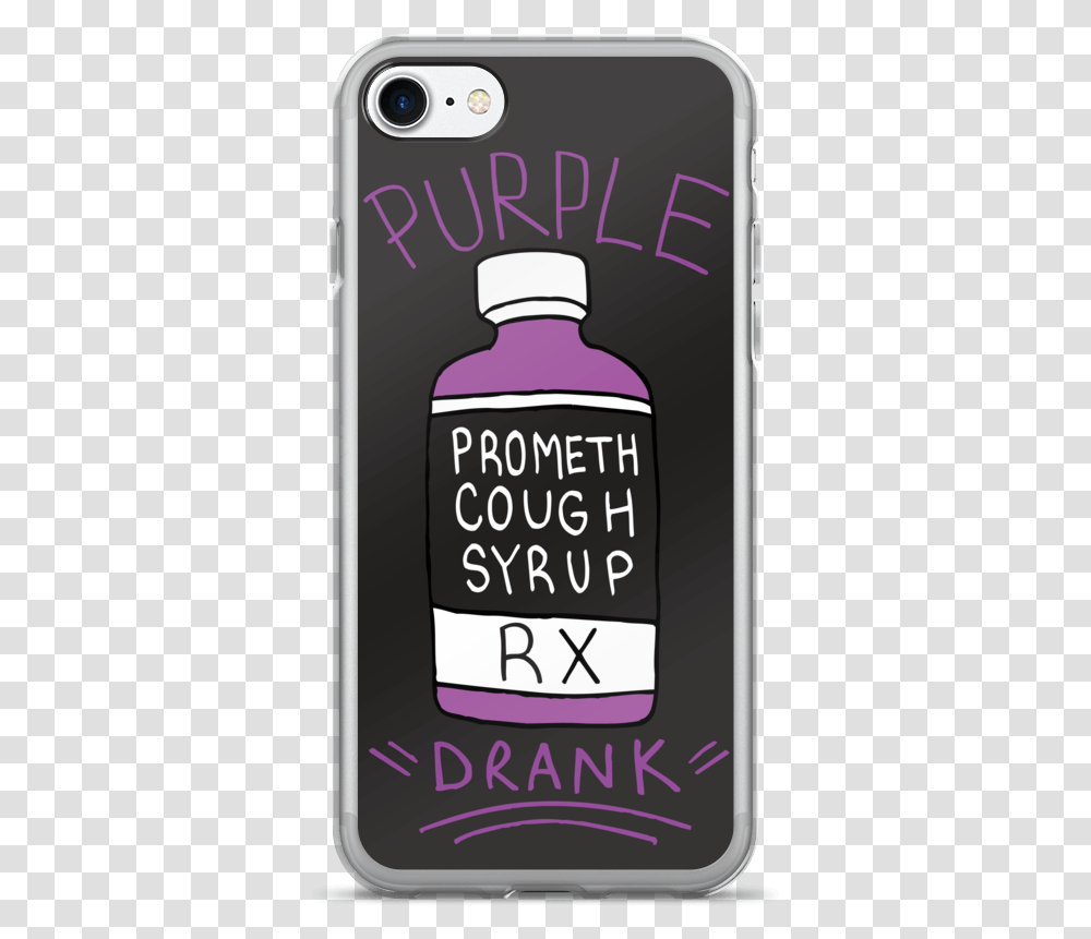 Purple Drank Case For Tablets Plastic Bottle, Phone, Electronics, Mobile Phone, Cell Phone Transparent Png