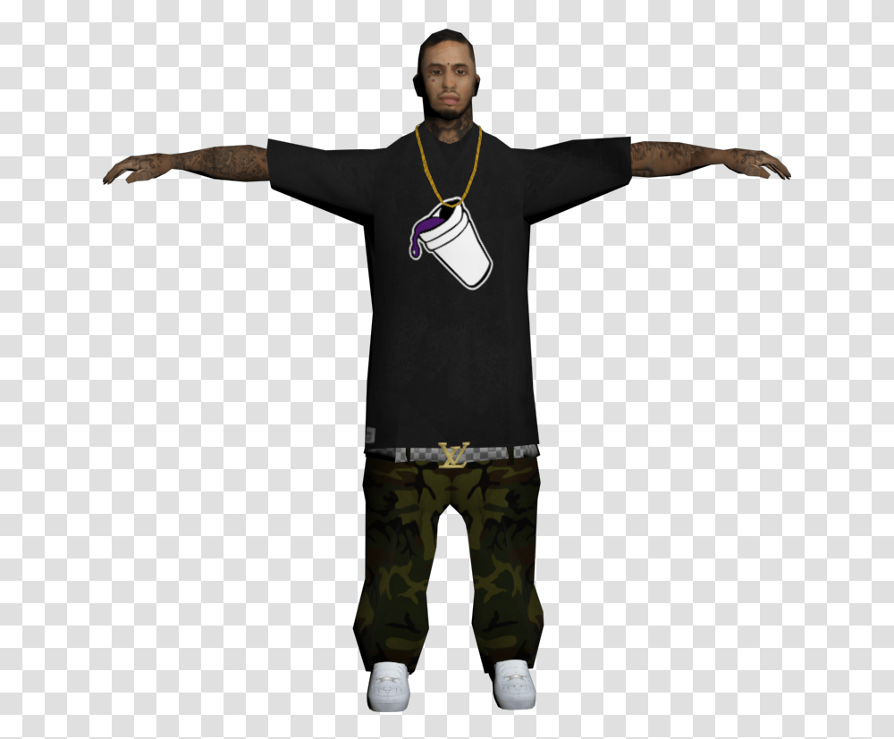 Purple Drank Full Connor Detroit Become Human, Sleeve, Apparel, Person Transparent Png