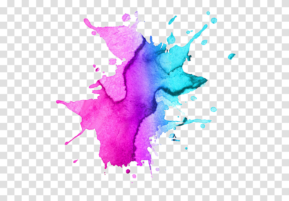 Purple Dream Effect Element Watercolor Painting Drawing Watercolor Splash, Plot, Map Transparent Png