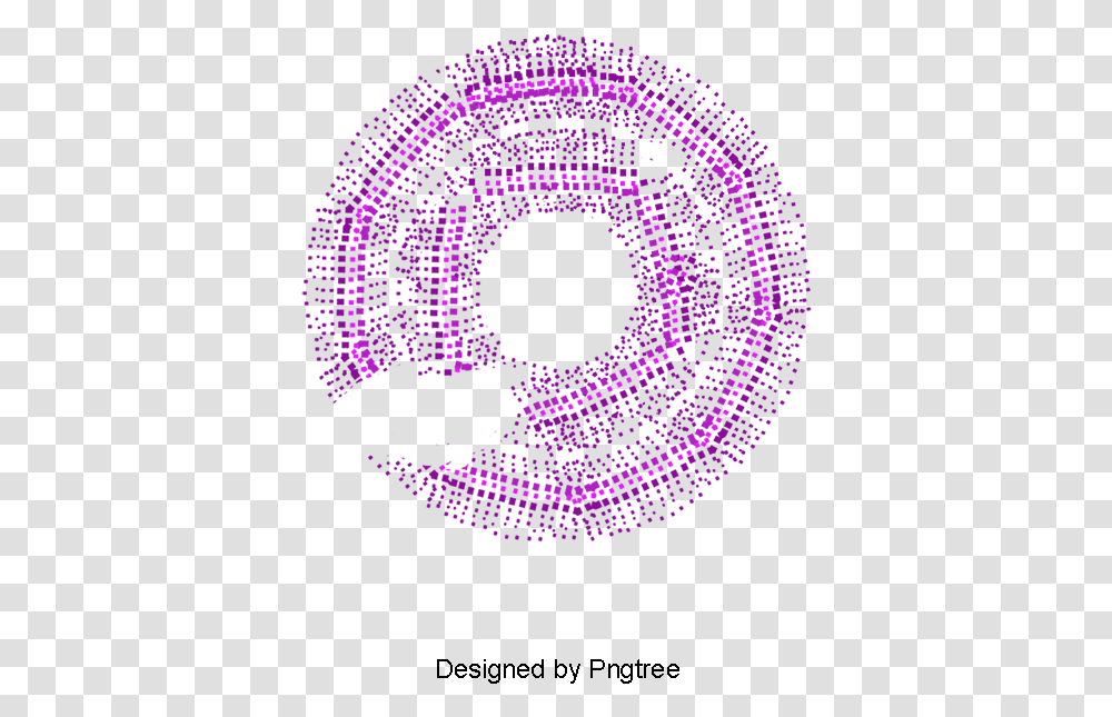 Purple Effect Krug S Effektom, Sphere, Number Transparent Png