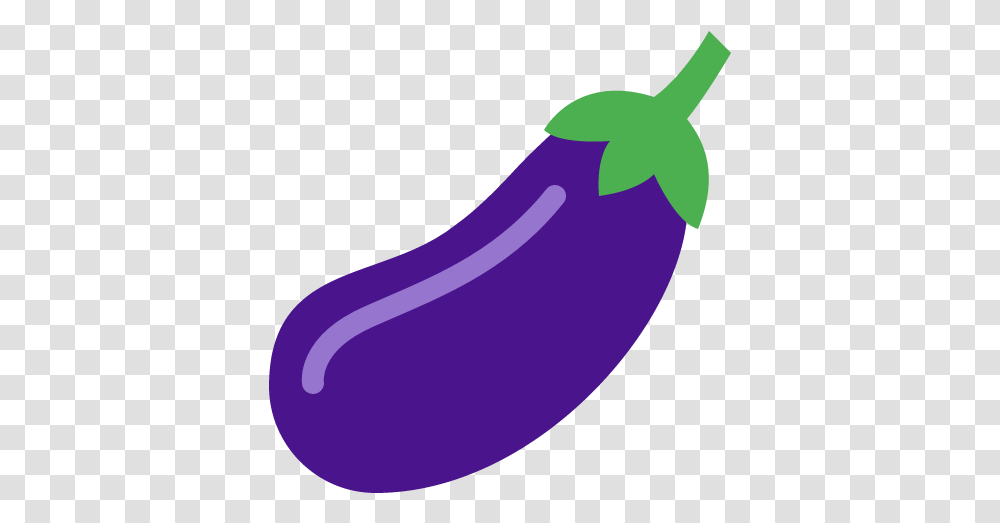 Purple Eggplant Emoji Eggplant Emoji Background, Food, Vegetable Transparent Png
