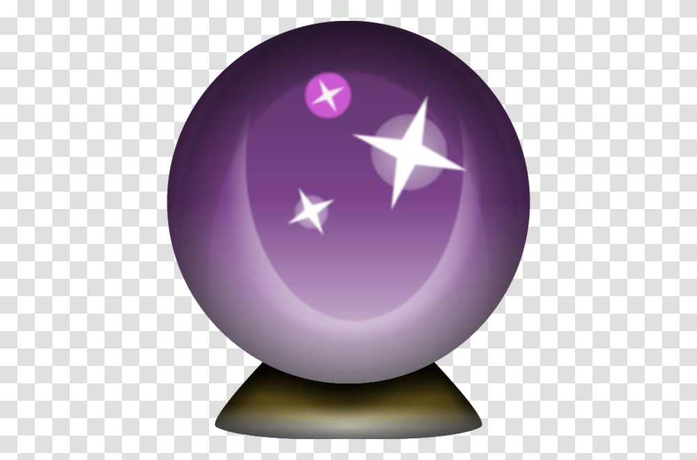 Purple Emoji 8 Image Magic Ball Emoji, Sphere, Lamp, Plant, Lighting Transparent Png