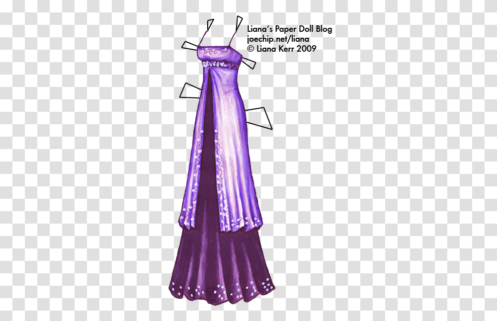 Purple Empire Waist Prom Dress Purple Prom Dresses, Clothing, Apparel, Evening Dress, Robe Transparent Png