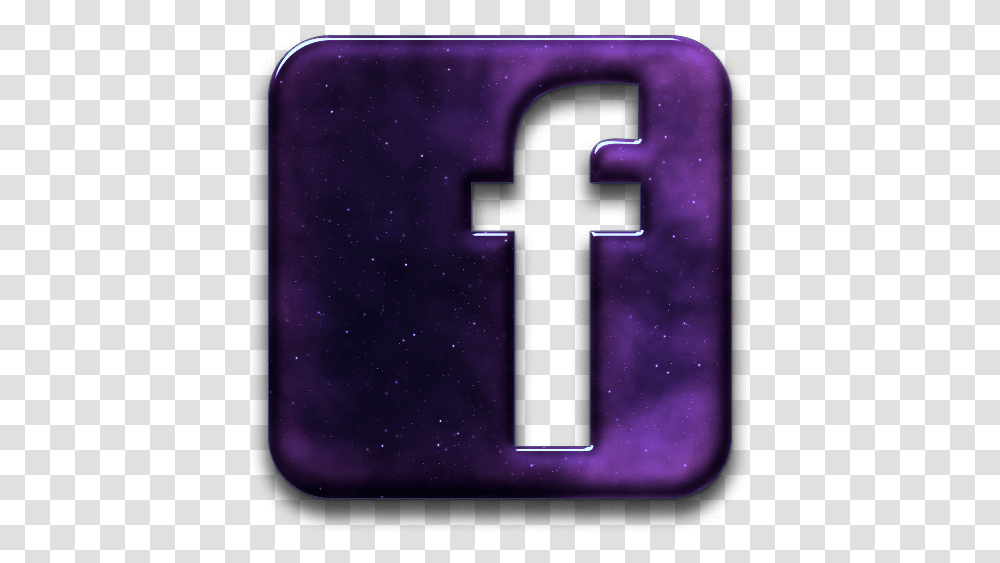 Purple Facebook Logo Cool Facebook Logo, Alphabet, Minecraft Transparent Png