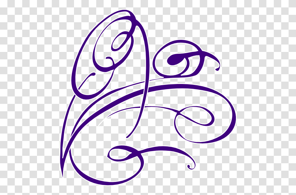 Purple Filigree Clipart, Floral Design, Pattern Transparent Png