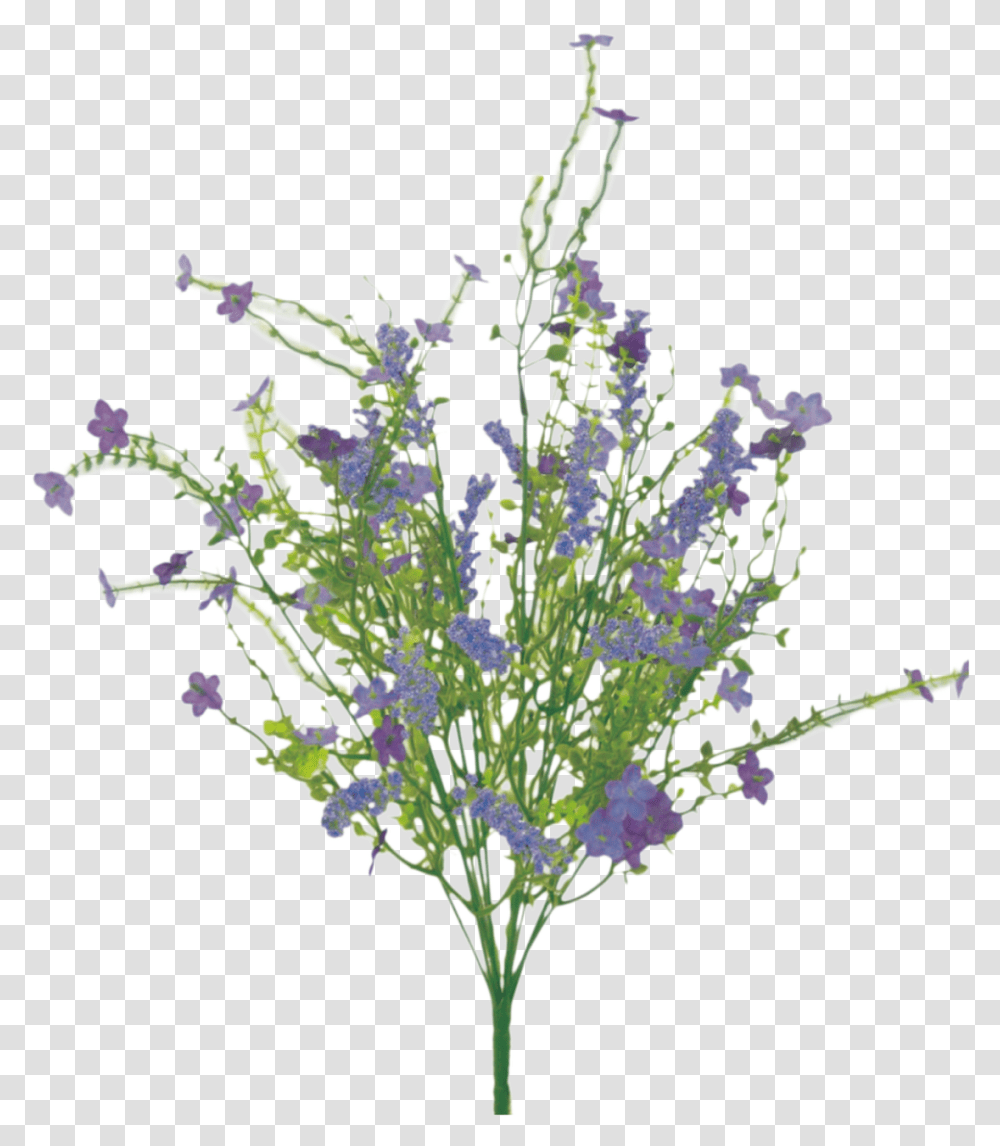 Purple Filler Bush Bouquet, Plant, Graphics, Art, Flower Transparent Png