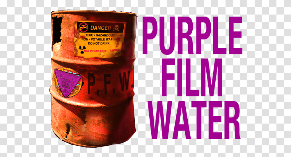 Purple Film Water Graphic Design, Label, Beer, Alcohol Transparent Png