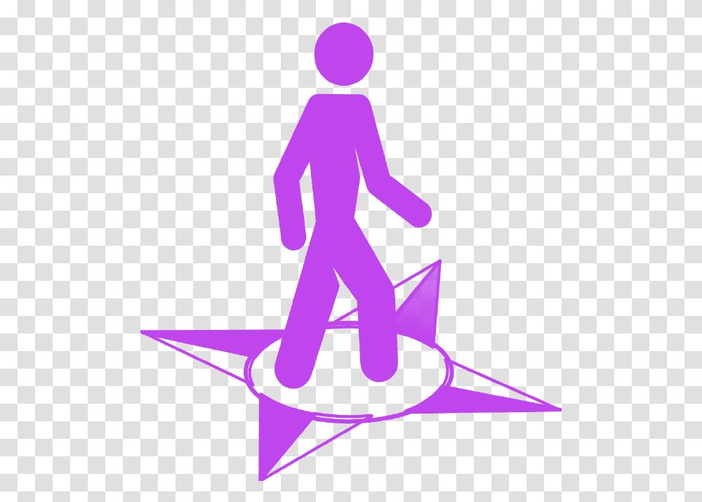 Purple Fire Clip Art, Pedestrian, Symbol, Silhouette, Tarmac Transparent Png