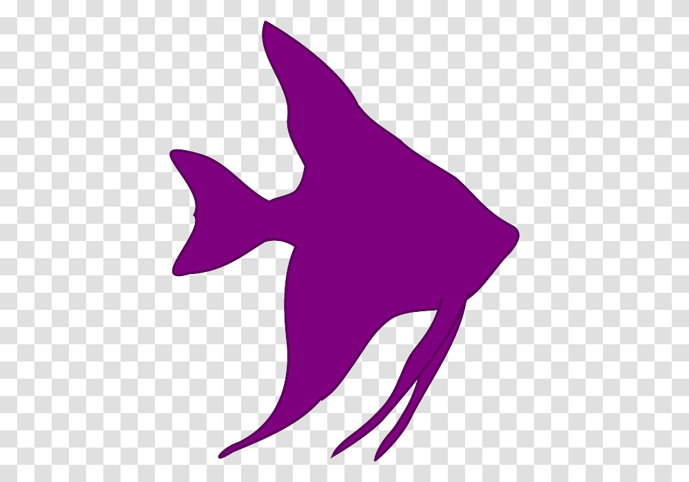 Purple Fish Silhouette, Animal, Mammal, Sea Life, Dolphin Transparent Png