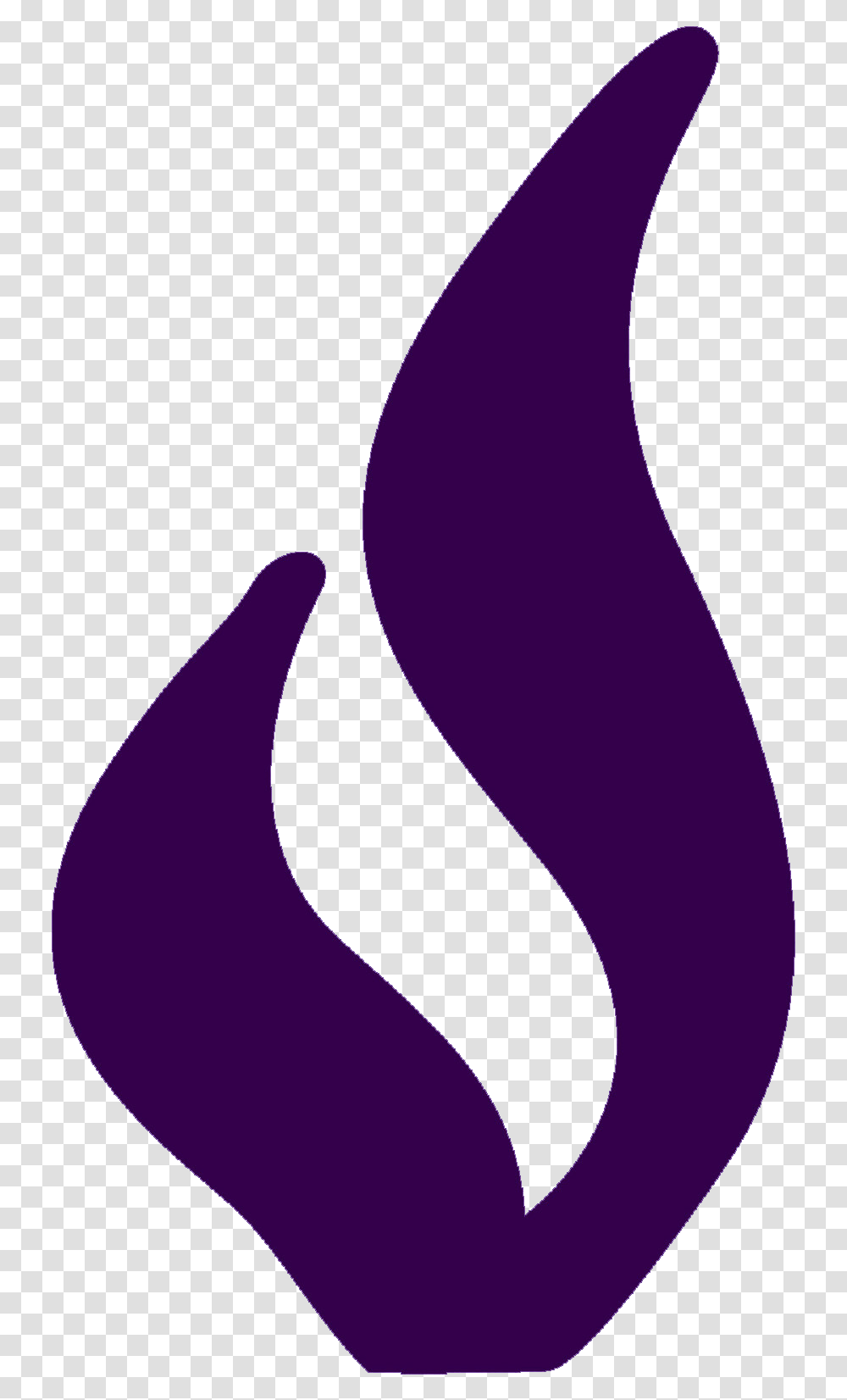 Purple Flame, Label, Apparel Transparent Png