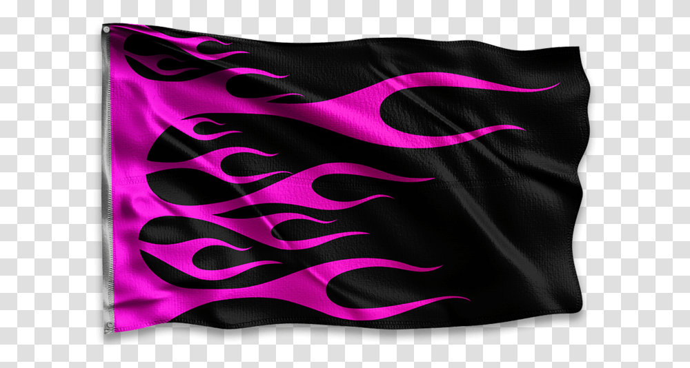 Purple Flames Race Flag Vertical, Text, Clothing, Apparel, Symbol Transparent Png