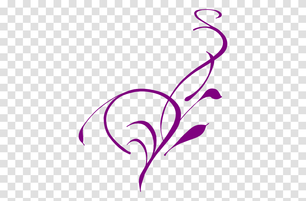 Purple Floral Border Clip Art, Floral Design, Pattern, Plant Transparent Png