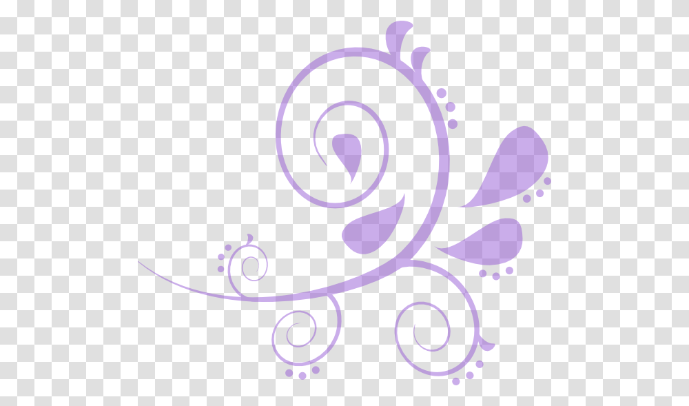 Purple Flourish, Floral Design, Pattern Transparent Png