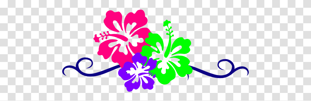 Purple Flower Border Design Clipart Free To Use Clip Art Hibiscus Clip Art, Plant, Blossom, Graphics, Floral Design Transparent Png