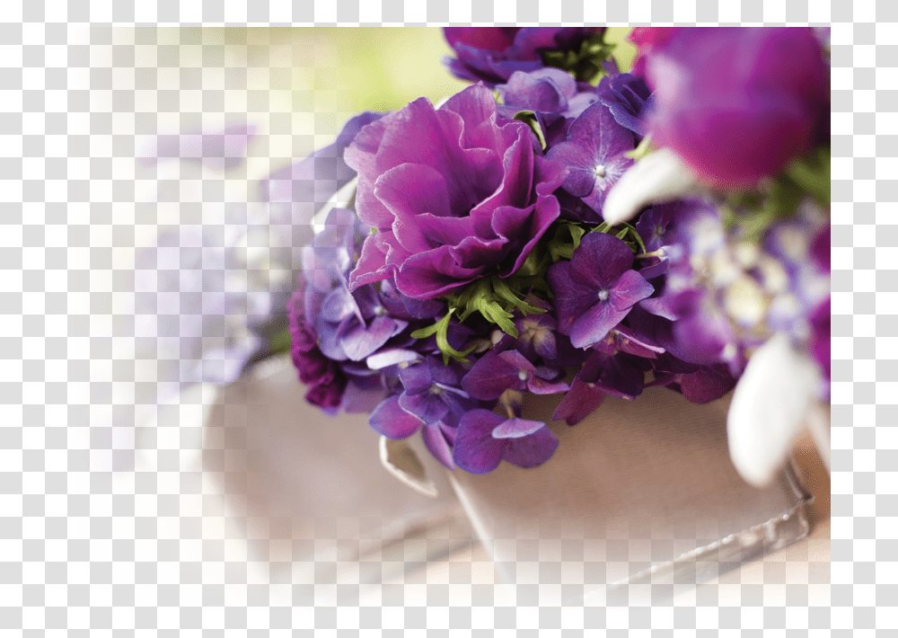 Purple Flower Centerpieces, Plant, Blossom, Geranium, Flower Bouquet Transparent Png