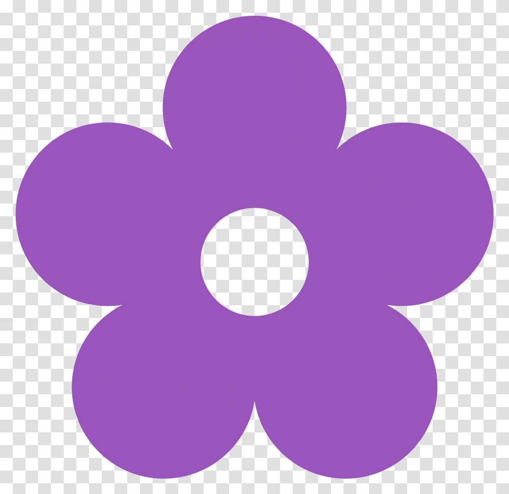Purple Flower Clip Art, Balloon Transparent Png