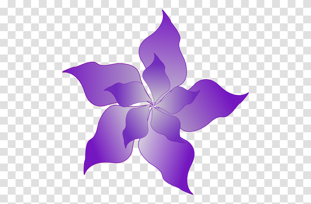 Purple Flower Clip Art Vector Clip Art Online Purple Spring Flowers Clip Art, Petal, Plant, Blossom, Iris Transparent Png
