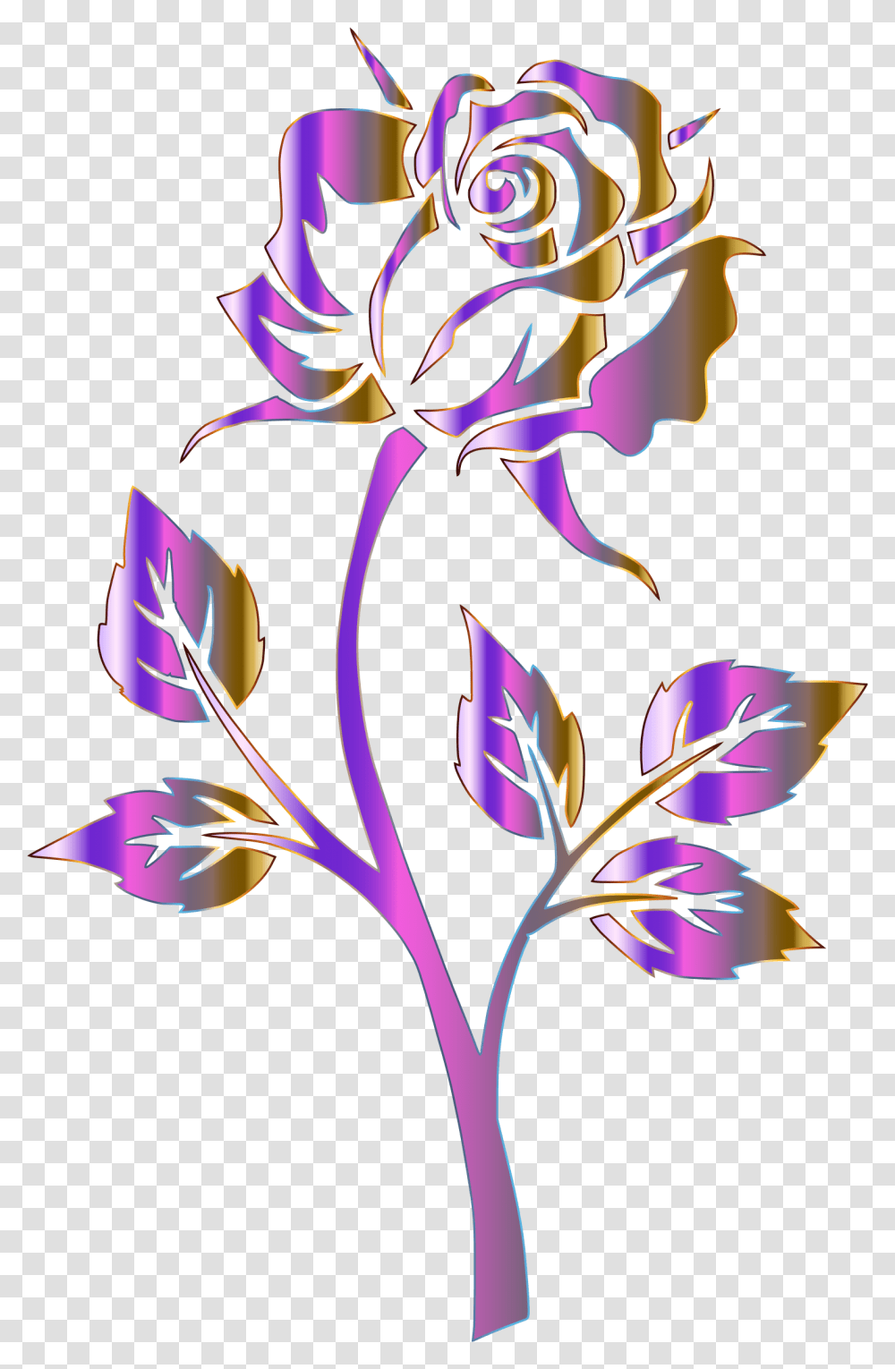 Purple Flower Clipart No Background Library Download Rose Svg, Iris, Plant, Blossom Transparent Png