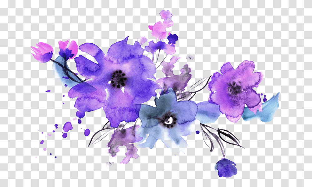 Purple Flower Facebook Twitter Email Share Free Purple Flowers, Plant, Blossom, Pollen, Petal Transparent Png