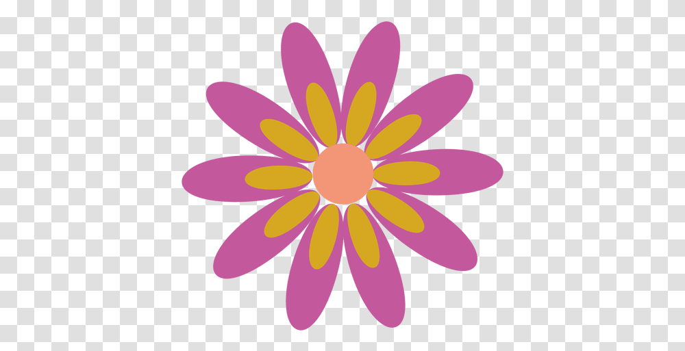 Purple Flower Icon 5 Cute Flower Pattern, Plant, Petal, Blossom, Daisy Transparent Png