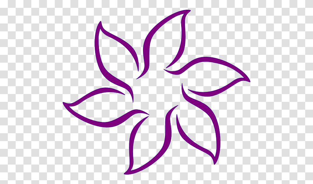 Purple Flower Logo Flower Black And White, Graphics, Art, Pattern, Floral Design Transparent Png